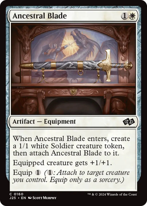 Ancestral Blade [Foundations Jumpstart] - MTG Single