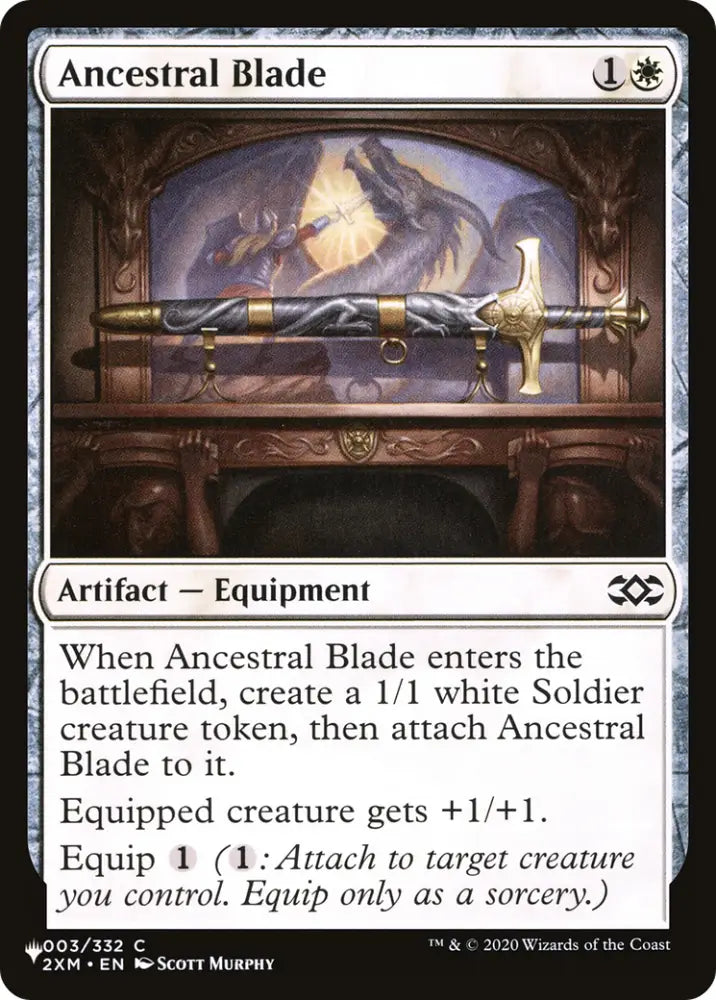 Ancestral Blade [The List] - MTG Single