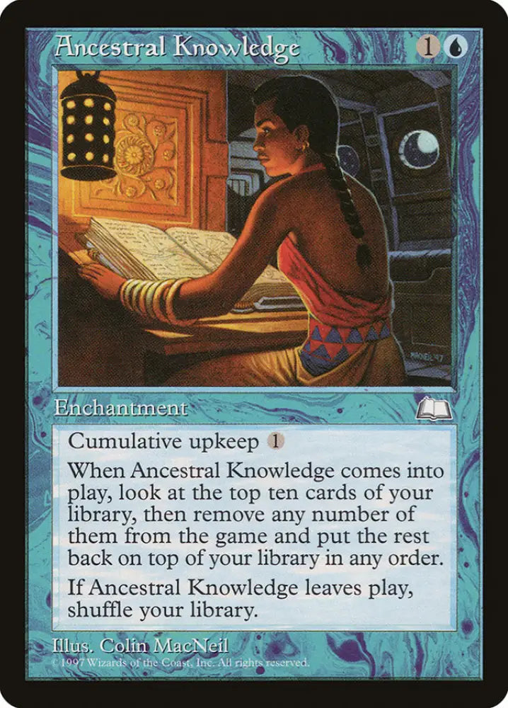 Ancestral Knowledge [Weatherlight] - MTG Single