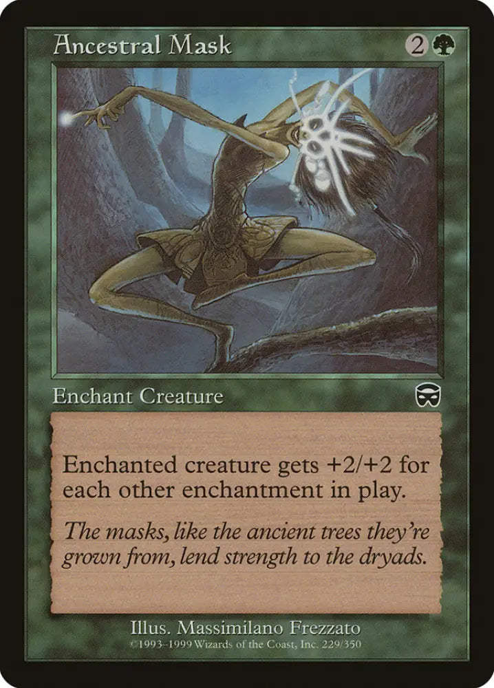 Ancestral Mask [Mercadian Masques] - MTG Single