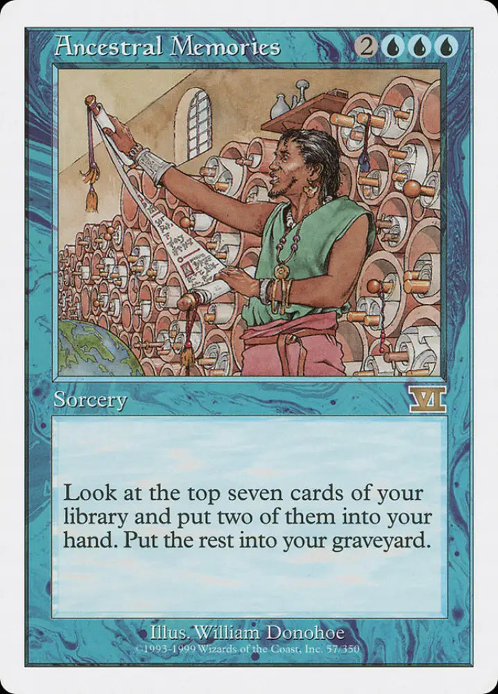 Ancestral Memories [Classic Sixth Edition] - MTG Single