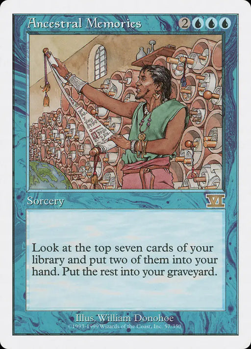 Ancestral Memories [Classic Sixth Edition] - MTG Single