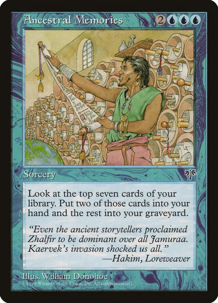 Ancestral Memories [Mirage] - MTG Single
