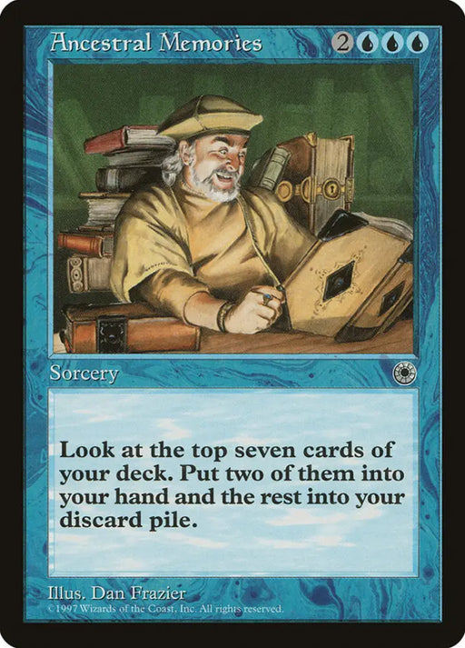 Ancestral Memories [Portal] - MTG Single