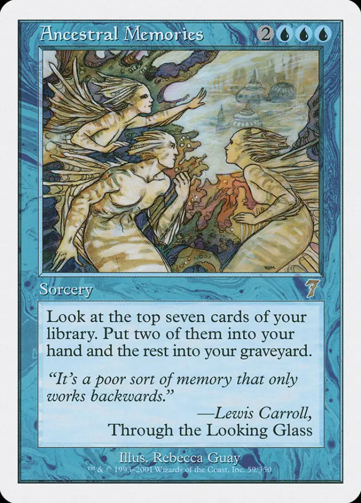 Ancestral Memories [Seventh Edition] - MTG Single