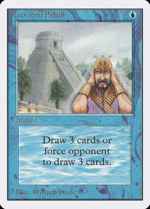 Ancestral Recall [Unlimited Edition] - MTG Single