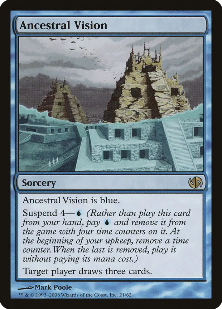 Ancestral Vision [Duel Decks: Jace vs. Chandra] - MTG Single