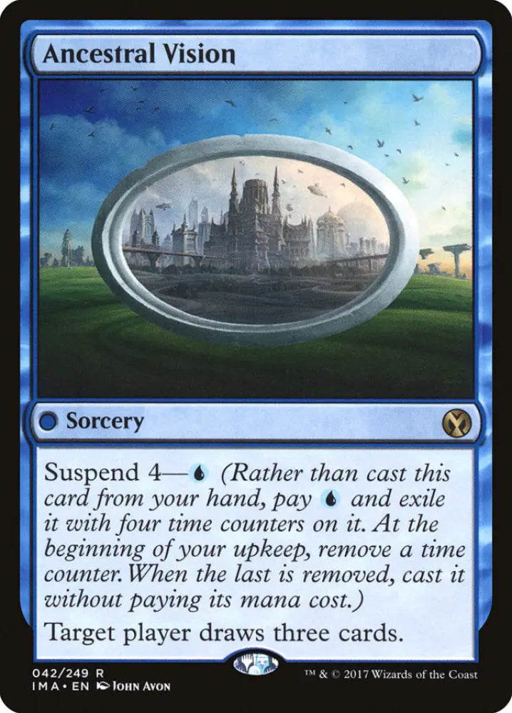 Ancestral Vision [Iconic Masters] - MTG Single