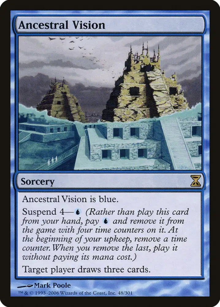 Ancestral Vision [Time Spiral] - MTG Single