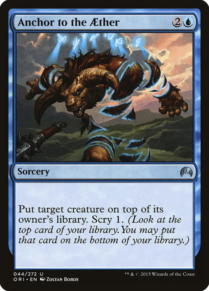 Anchor to the Aether [Magic Origins] - MTG Single