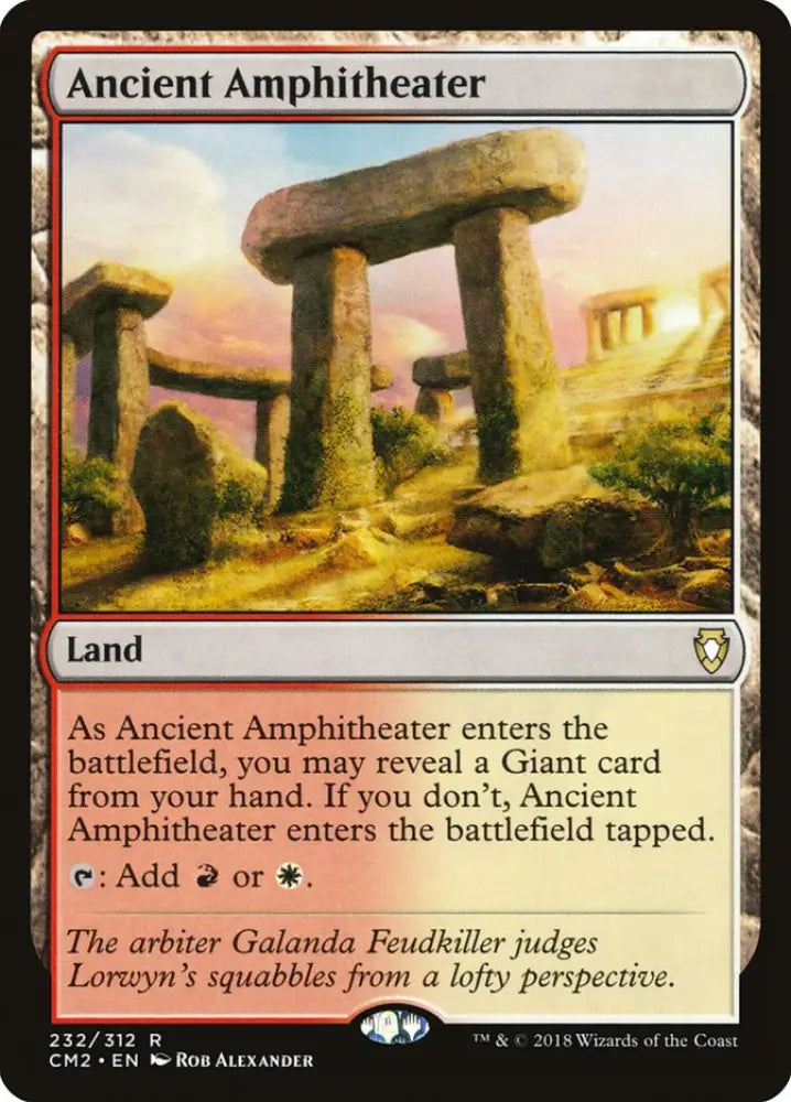 Ancient Amphitheater [Commander Anthology Volume II] - MTG Single
