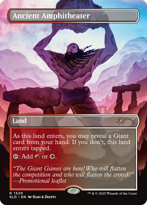 Ancient Amphitheater (Rainbow Foil) [Secret Lair Drop Series] - MTG Single
