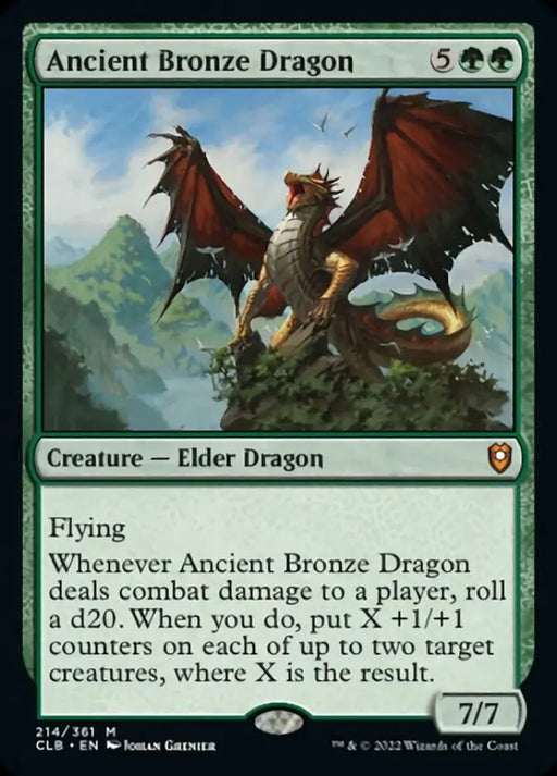 Ancient Bronze Dragon [Commander Legends: Battle for Baldur’s Gate] - MTG Single