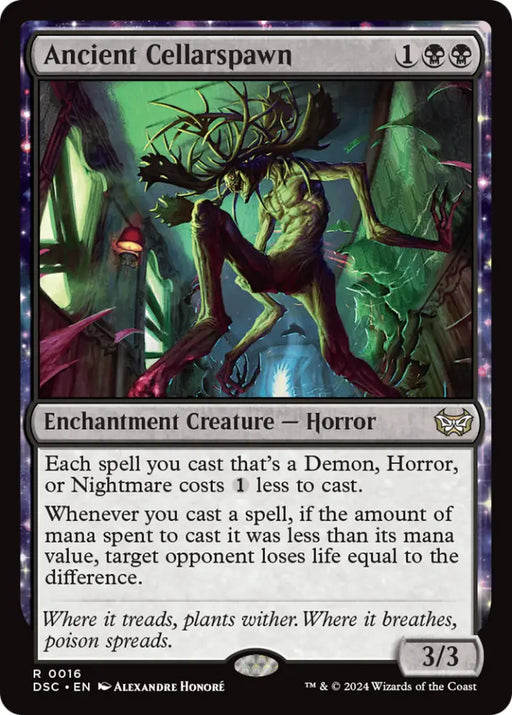 Ancient Cellarspawn [Duskmourn: House of Horror Commander] - MTG Single
