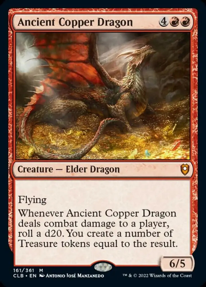 Ancient Copper Dragon [Commander Legends: Battle for Baldur’s Gate] - MTG Single