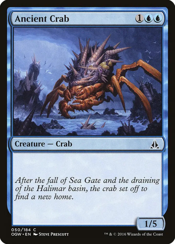 Ancient Crab [Oath of the Gatewatch] - MTG Single