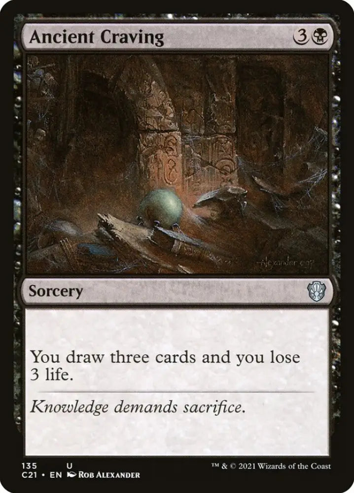 Ancient Craving [Commander 2021] - MTG Single