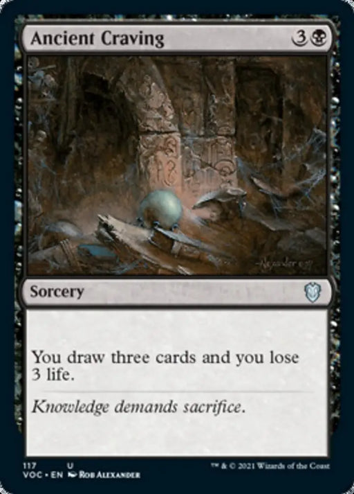 Ancient Craving [Innistrad: Crimson Vow Commander] - MTG Single