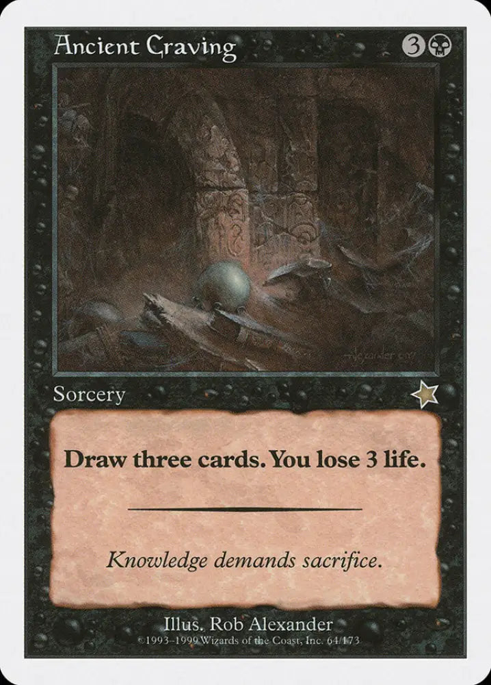 Ancient Craving [Starter 1999] - MTG Single