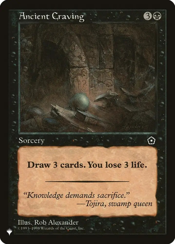 Ancient Craving [The List] - MTG Single