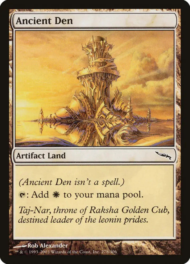 Ancient Den [Mirrodin] - MTG Single