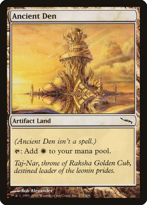 Ancient Den [Mirrodin] - MTG Single