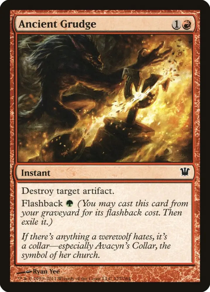 Ancient Grudge [Innistrad] - MTG Single