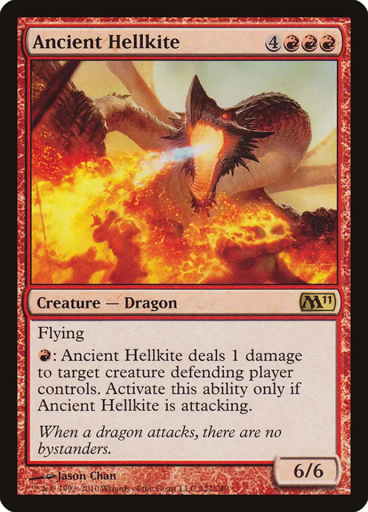 Ancient Hellkite [Magic 2011] - MTG Single