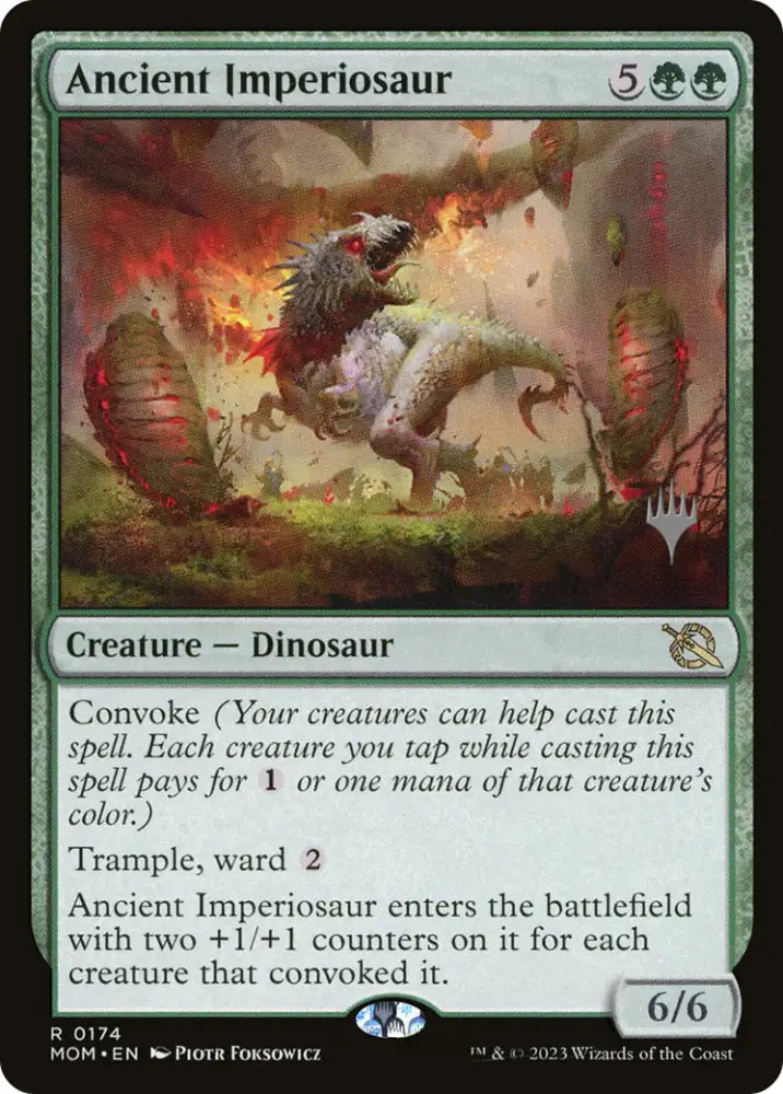 Ancient Imperiosaur (Promo Pack) [March of the Machine Promos] - MTG Single