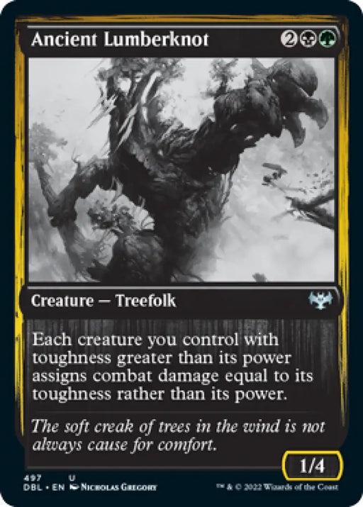Ancient Lumberknot [Innistrad: Double Feature] - MTG Single