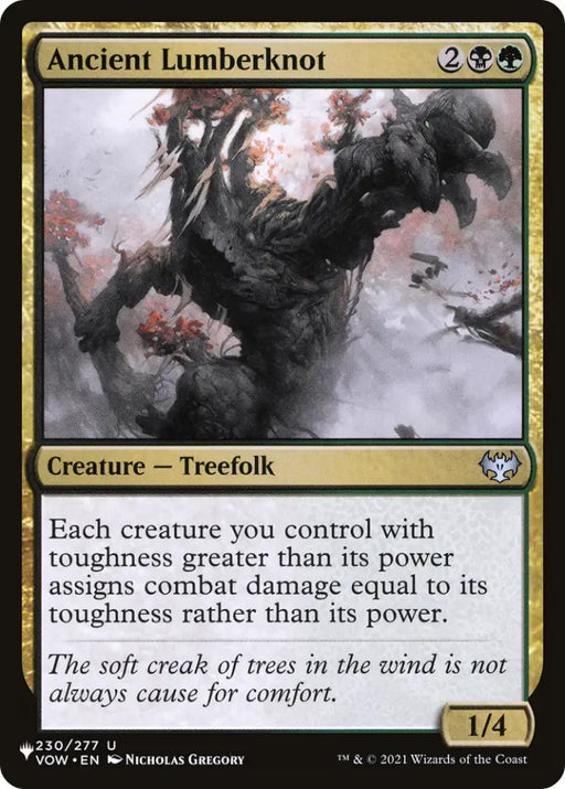 Ancient Lumberknot [The List] - MTG Single