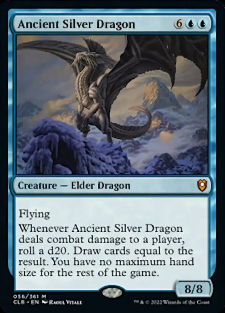 Ancient Silver Dragon [Commander Legends: Battle for Baldur’s Gate] - MTG Single
