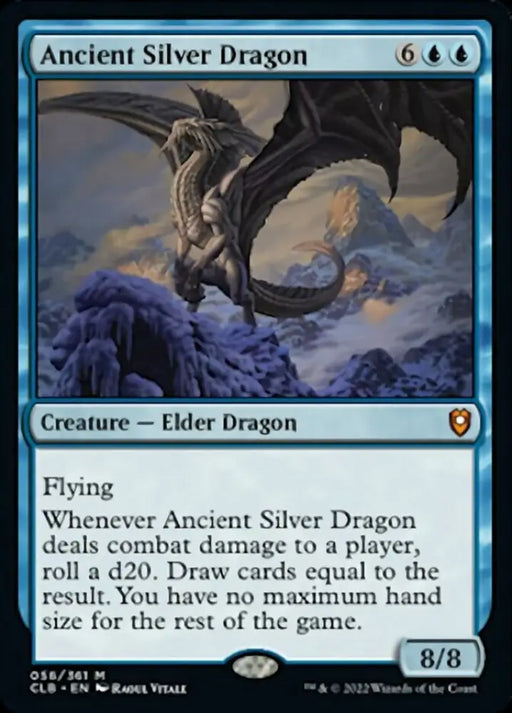 Ancient Silver Dragon [Commander Legends: Battle for Baldur’s Gate] - MTG Single