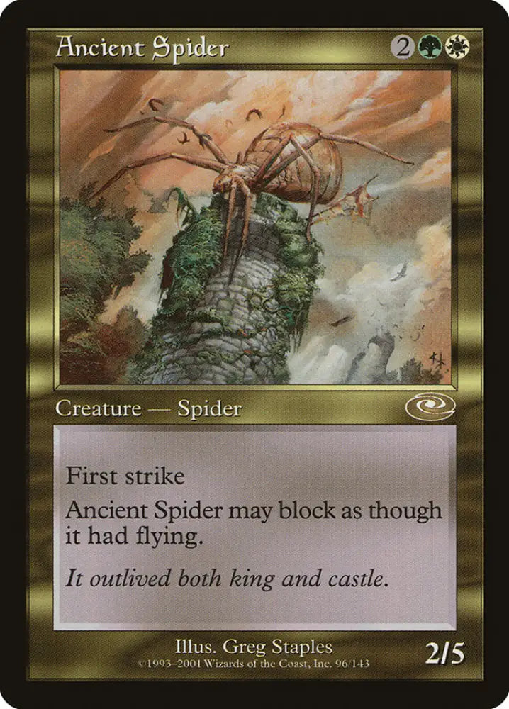 Ancient Spider [Planeshift] - MTG Single