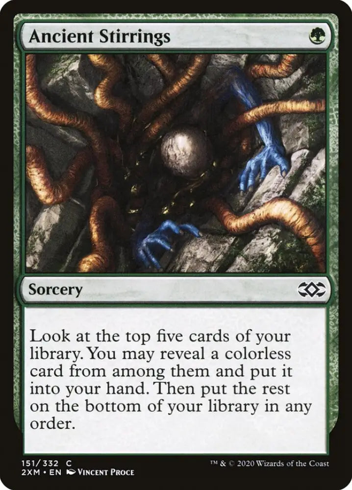 Ancient Stirrings [Double Masters] - MTG Single
