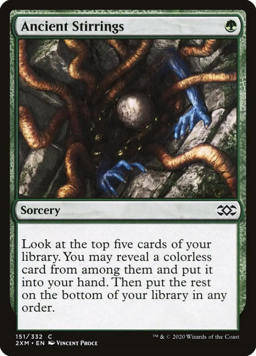 Ancient Stirrings [Double Masters] - MTG Single
