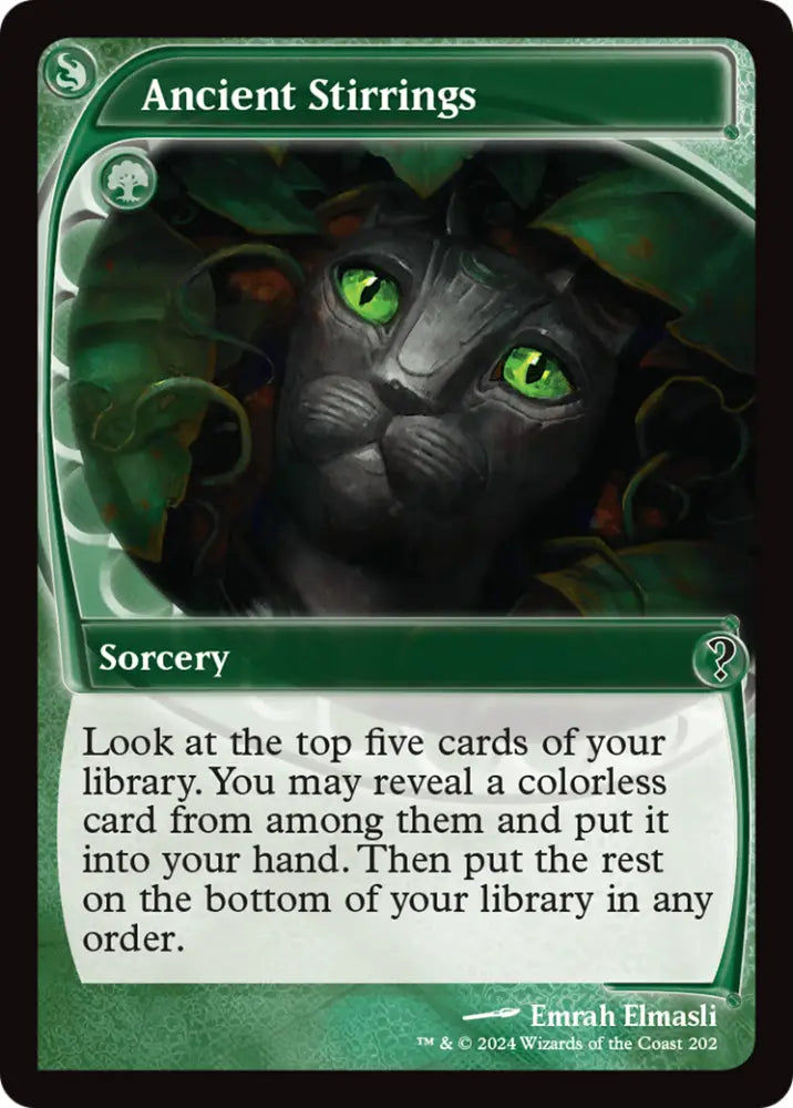 Ancient Stirrings (Future Sight) [Mystery Booster 2] - MTG Single