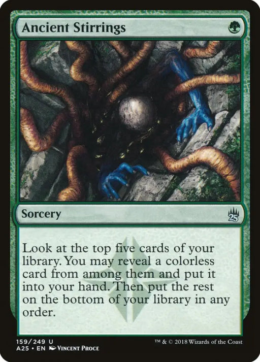 Ancient Stirrings [Masters 25] - MTG Single