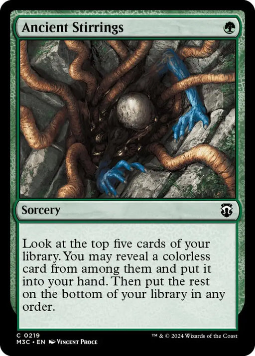 Ancient Stirrings [Modern Horizons 3 Commander] - MTG Single