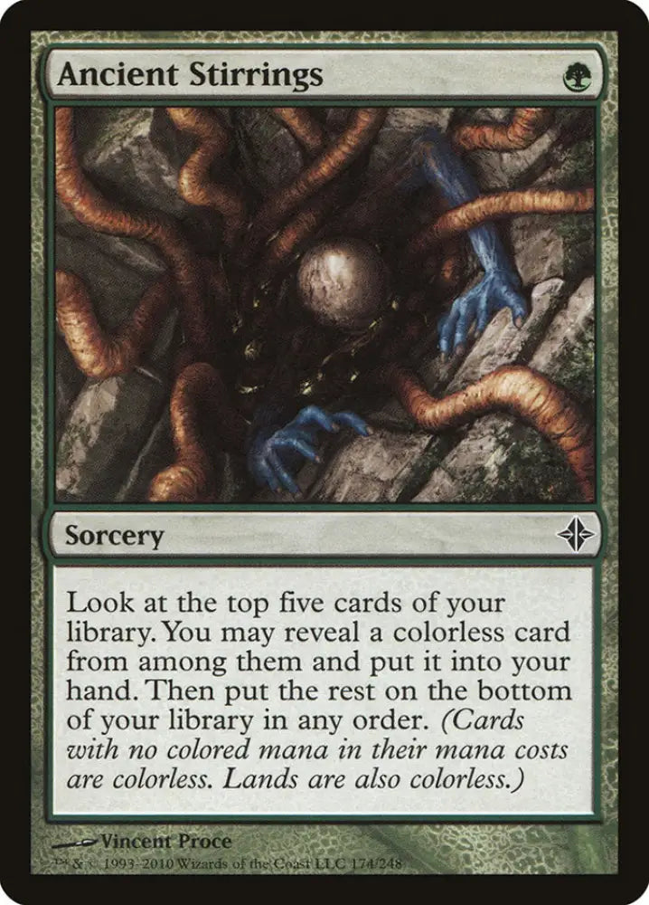 Ancient Stirrings [Rise of the Eldrazi] - MTG Single