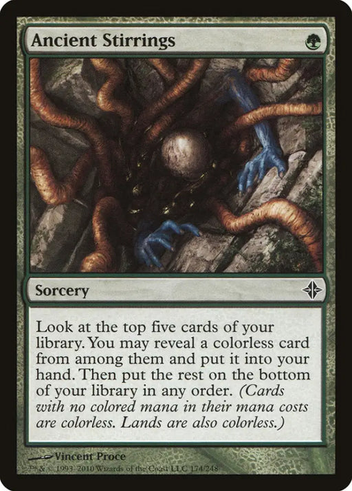 Ancient Stirrings [Rise of the Eldrazi] - MTG Single
