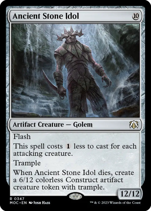 Ancient Stone Idol [March of the Machine Commander] - MTG Single
