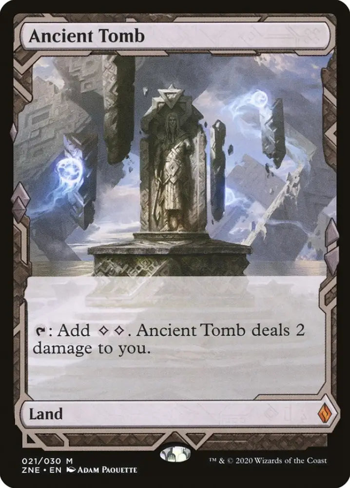 Ancient Tomb (Expeditions) [Zendikar Rising Expeditions] - MTG Single