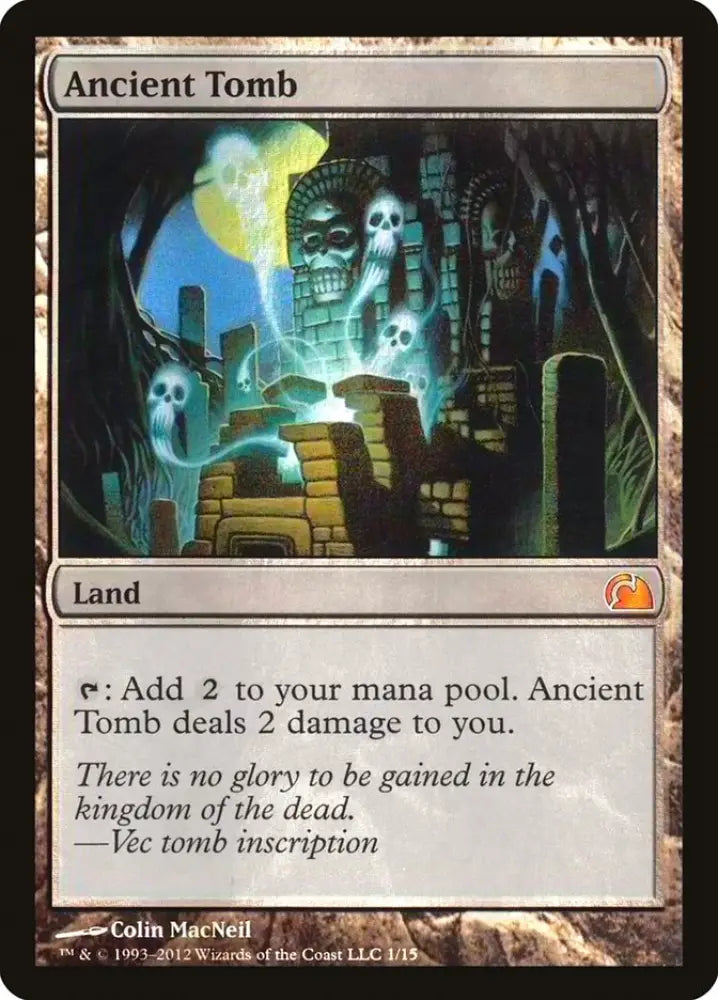 Ancient Tomb [From the Vault: Realms] - MTG Single