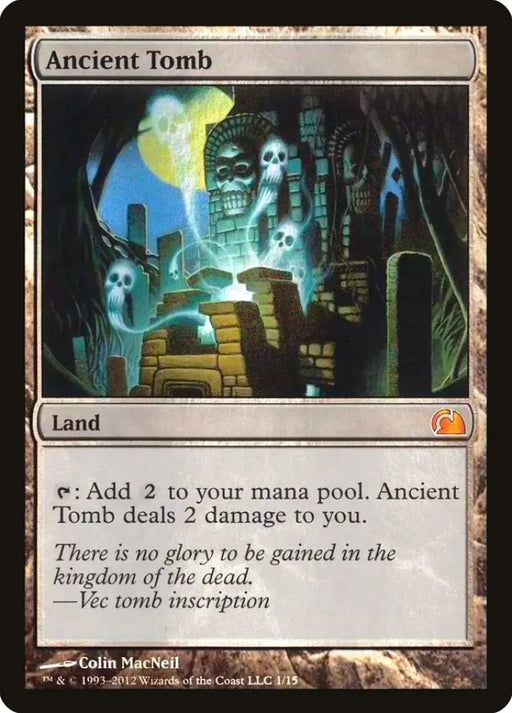 Ancient Tomb [From the Vault: Realms] - MTG Single