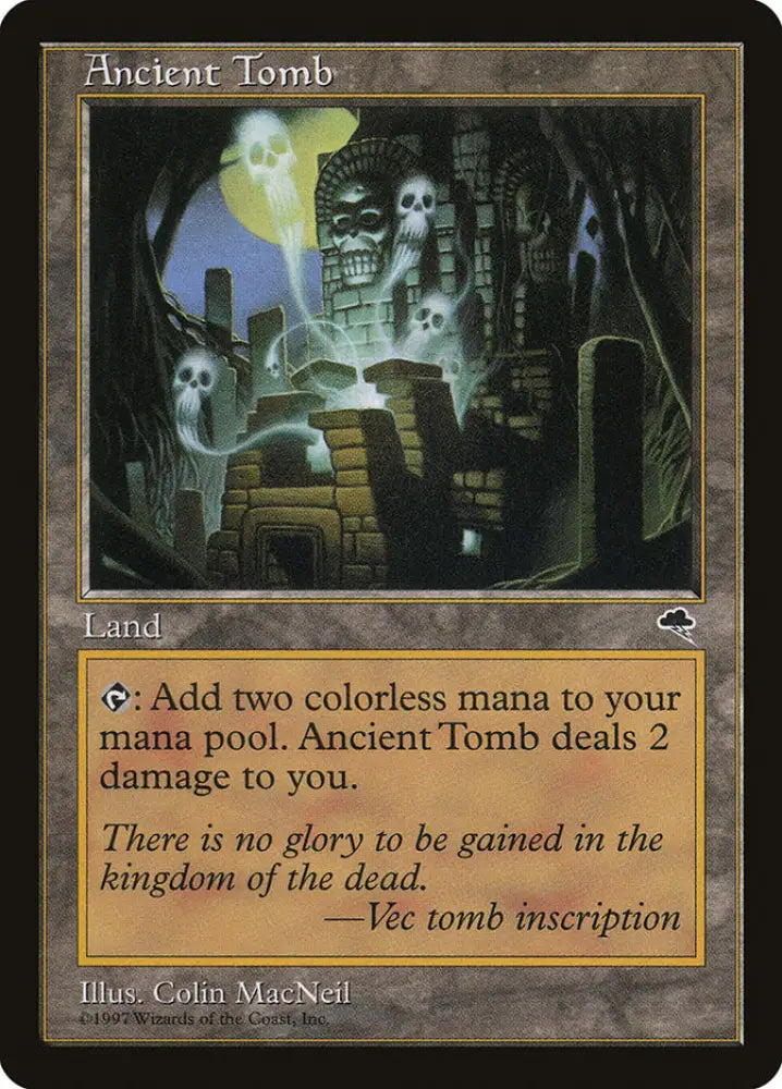 Ancient Tomb [Tempest] - MTG Single