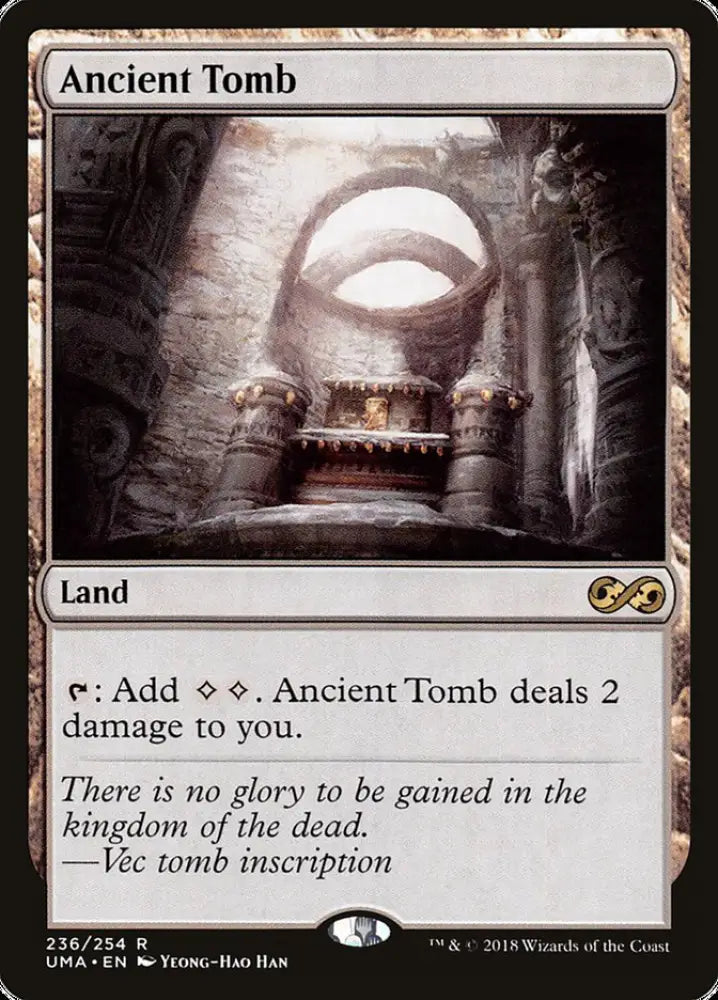 Ancient Tomb [Ultimate Masters] - MTG Single