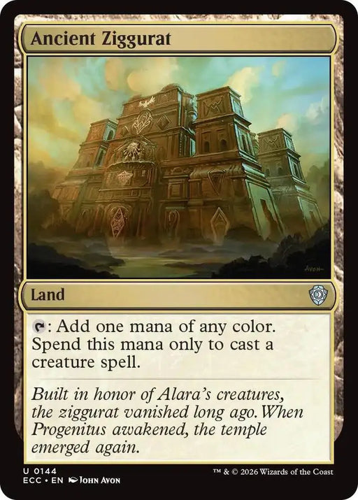 Ancient Ziggurat (144) [Lorwyn Eclipsed Commander]