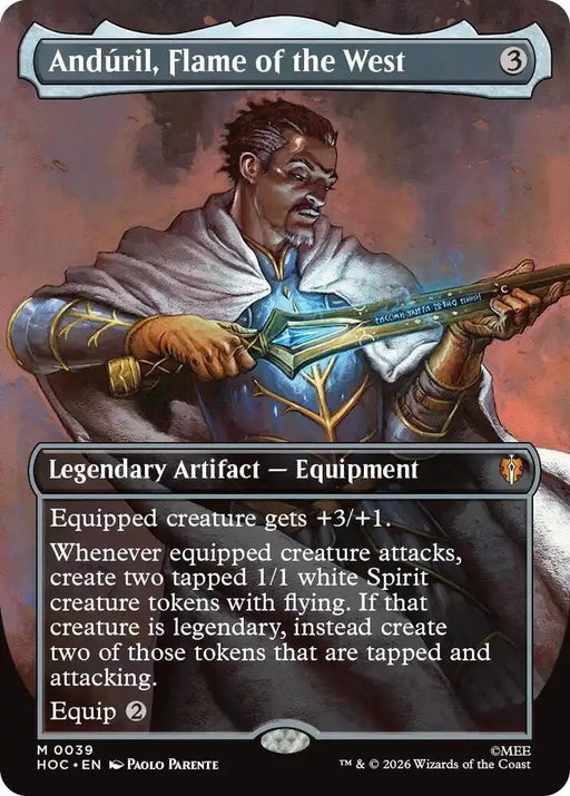 Anduril, Flame of the West (Borderless) (39) [The Hobbit: Eternal-Legal]