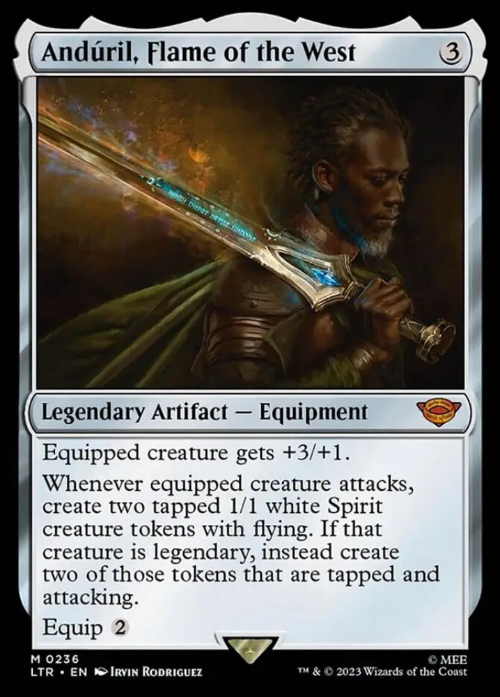 Anduril Flame of the West [The Lord of the Rings: Tales of Middle-Earth] - MTG Single